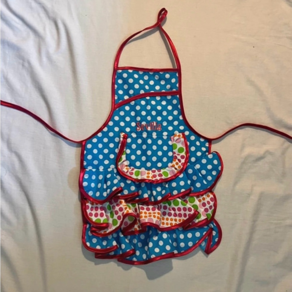 Children’s Handmade Play Kitchen Apron